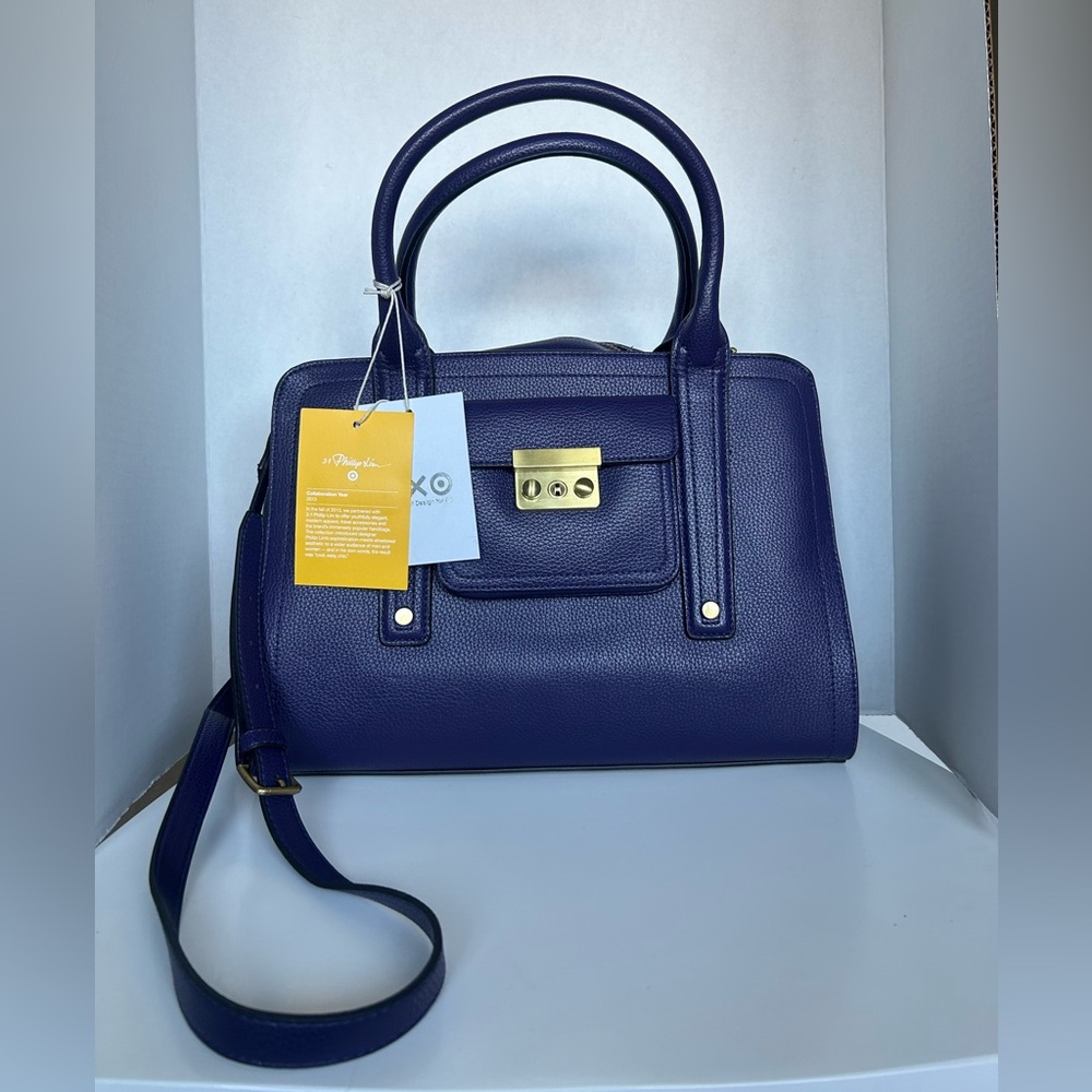NWT 3.1 Phillip Lim for Target Large Satchel Bag Purple Handbag